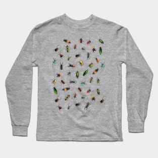 Beautiful Different Real crawling BUGS Pattern Long Sleeve T-Shirt